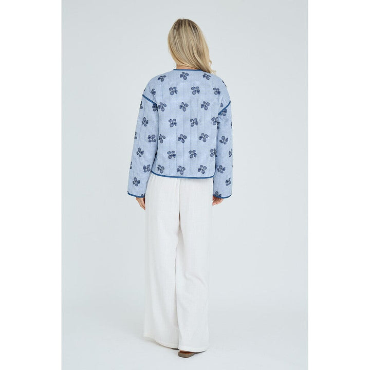 A-View - Fina Jacket AV8040 - 181 - Blue/Off White Jakker 