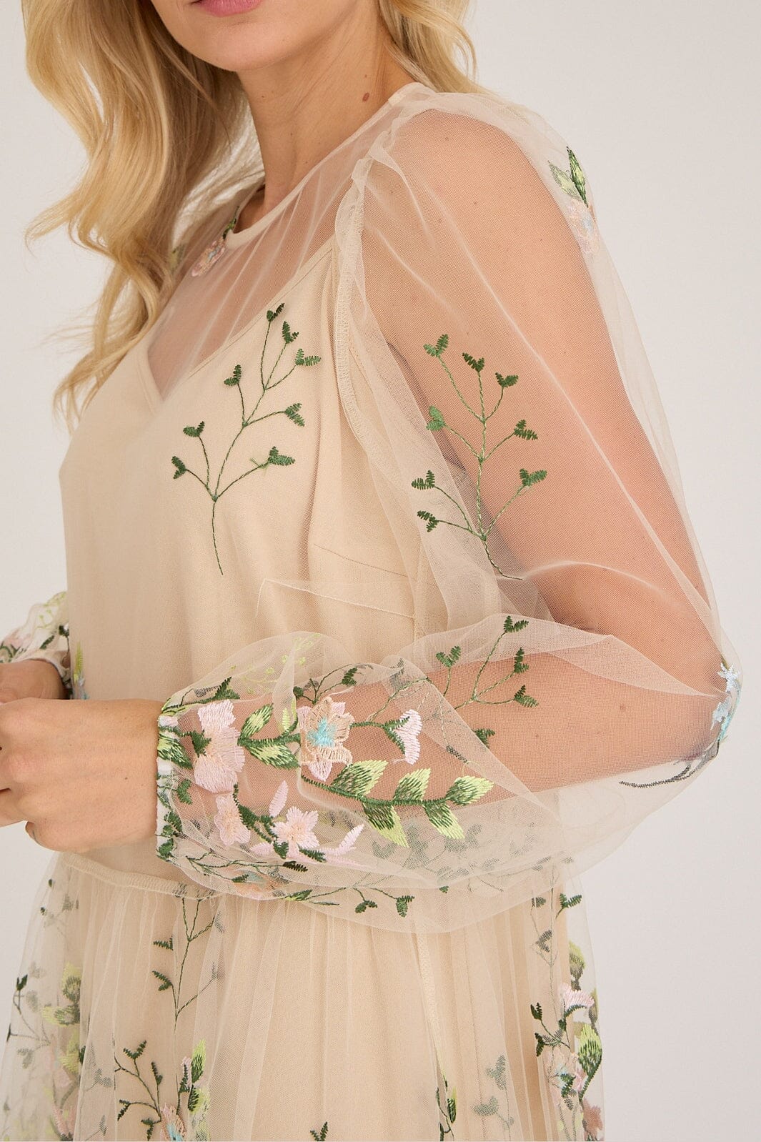 A-View - Fuschia Dress AV4614 - 260 - Rose/Blue