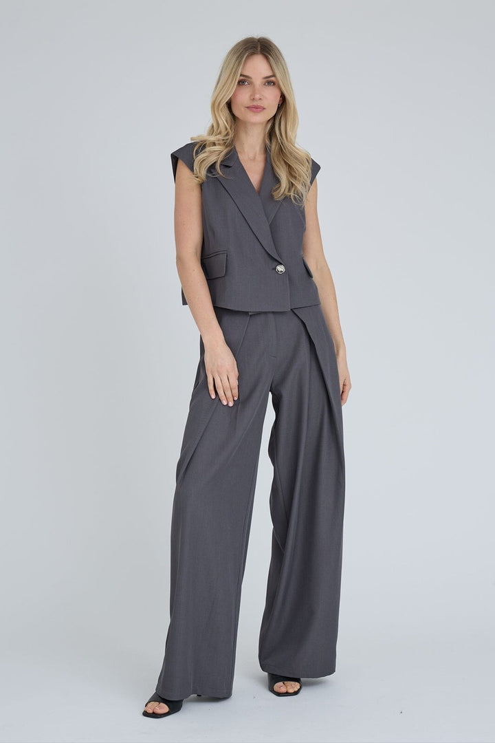 A-View - Jula Pants AV8393 - 990 - Medium Grey Melange