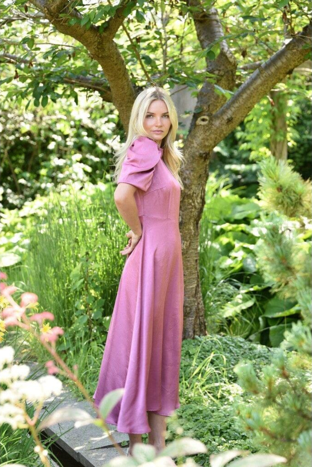 A-View - Rutina Dress AV6072 - 021 - Old Rose Kjoler 