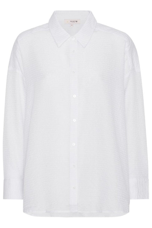 A-View - Sonja Shirt - 000 White Skjorter 