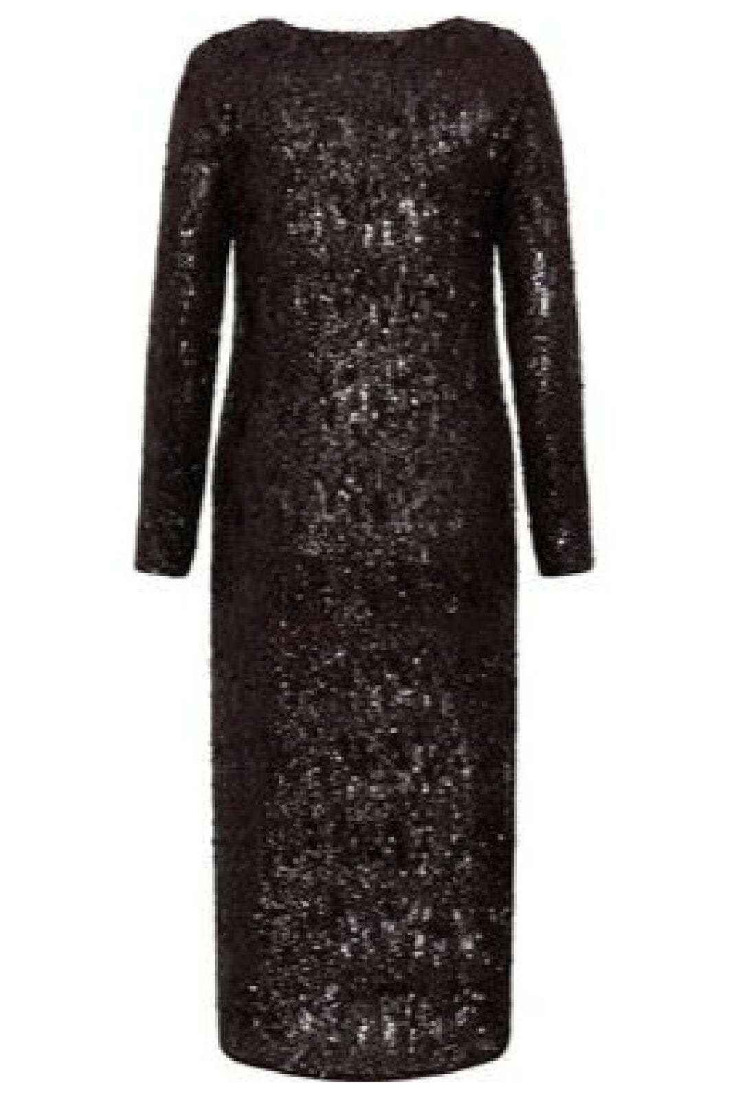 A-View - Valerie Dress AV7010 - 194 - Dark Brown Kjoler 