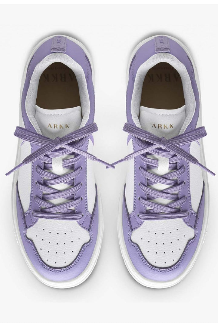 ARKK Copenhagen - Visuklass Leather Stratr65 Women - White Lavender Sneakers 