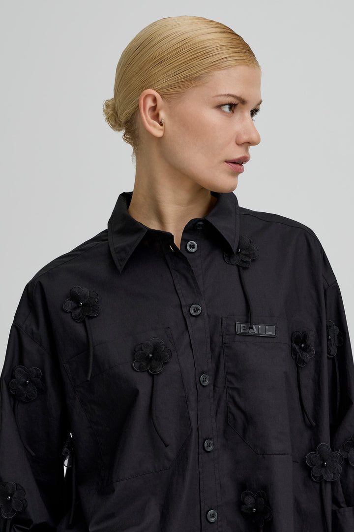 Ball - Bacharlotta Shirt 50408142 - 193911 - Black Skjorter 