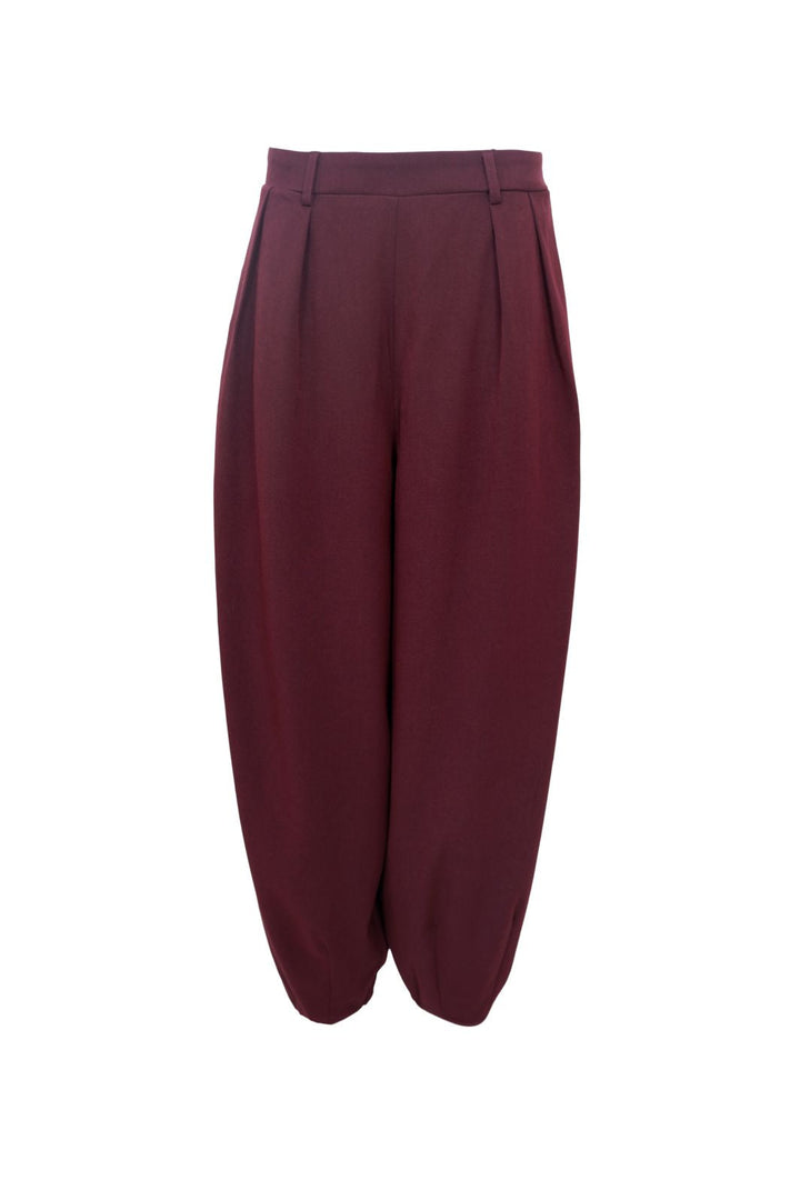 Black Colour - Bcamina Balloon Pant 41238 - Plum