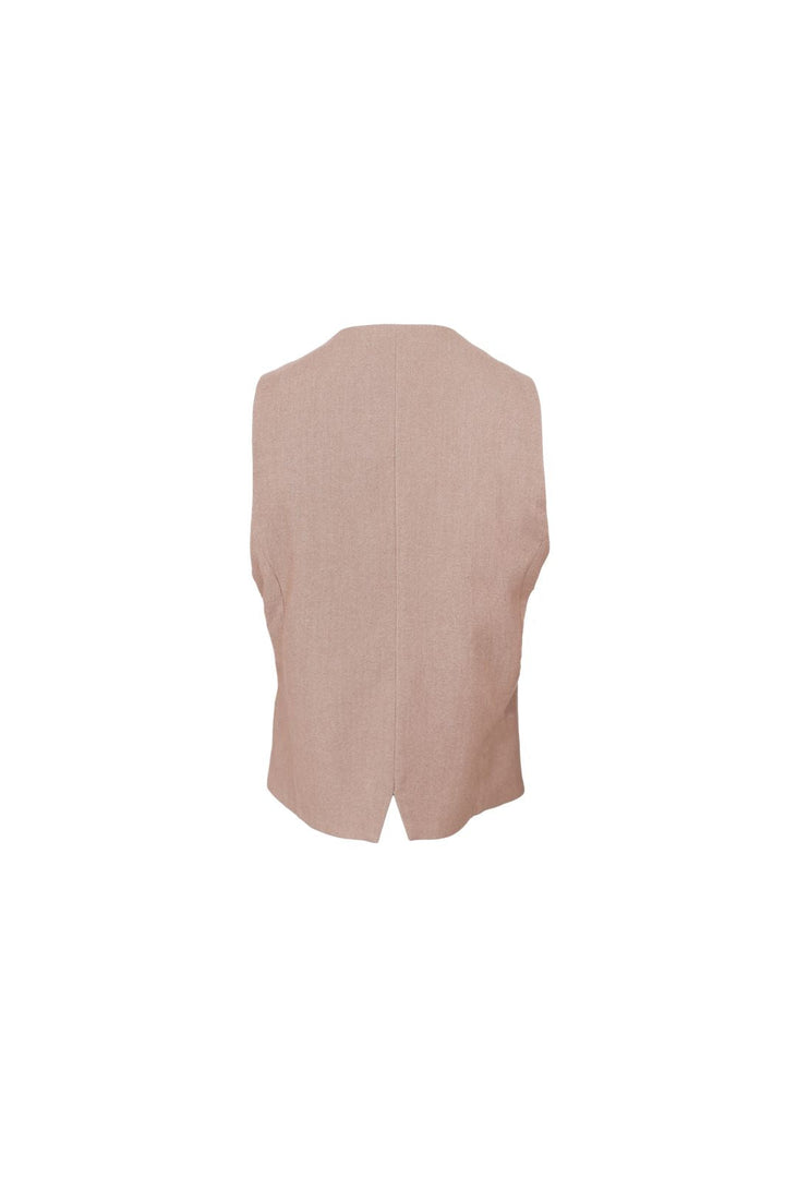 Black Colour - Bcamina Tailored Vest 41237 - Latte