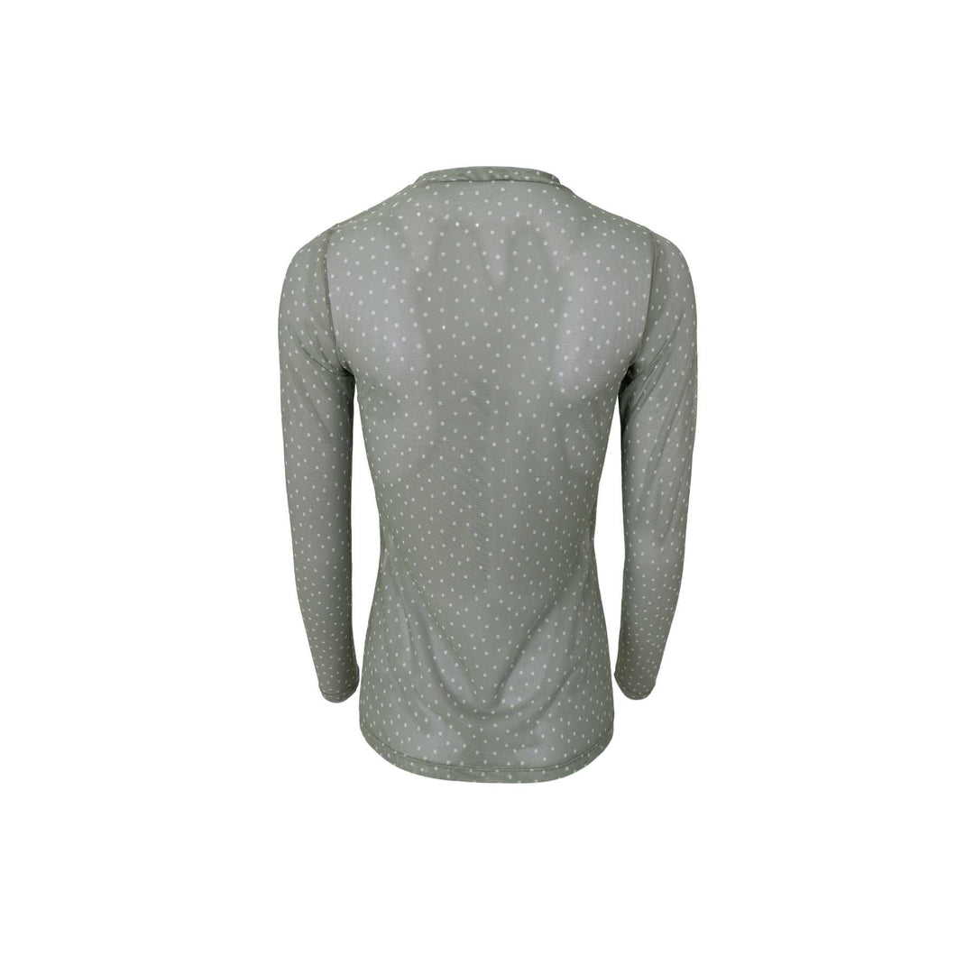 Black Colour - Bcanne Mesh Blouse 41138 - Shirts - Green Dot Bluser 