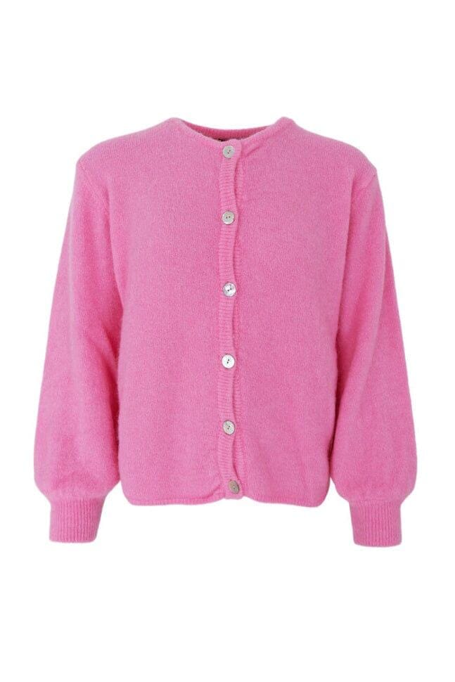 Black Colour - Bcbella Knit Cardigan 1205 - Pink Cardigans 