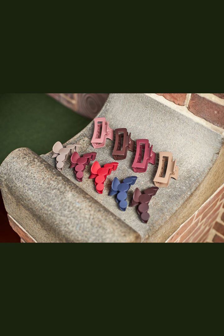 Black Colour - Bcberlin Matt Hair Claw 5980 - Mocca