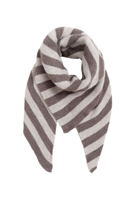 Black Colour - Bcbex Stripe Scarf 208440 - Nougat