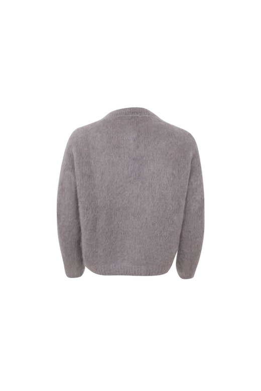 Black Colour - Bcbjoerk Patent Knit Cardigan 1264 - Taupe