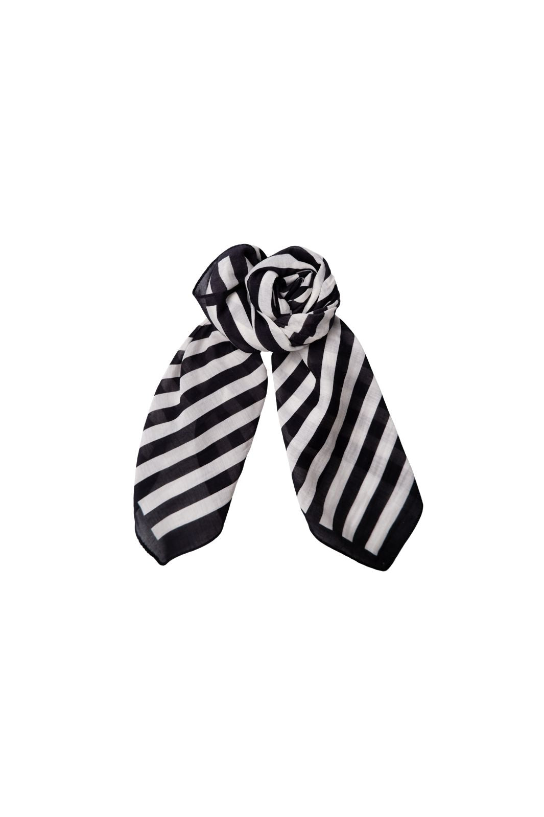 Black Colour - Bccamille Mini Scarf 3681 - Black