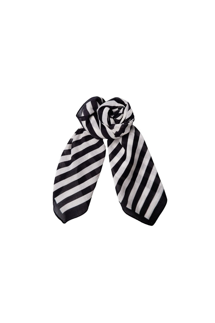 Black Colour - Bccamille Mini Scarf 3681 - Black