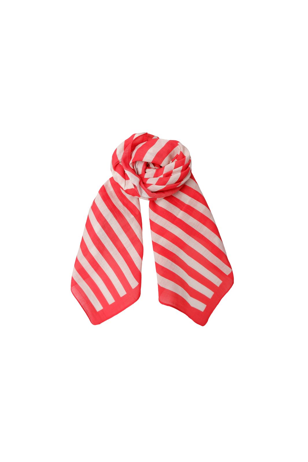 Black Colour - Bccamille Mini Scarf 3681 - Red