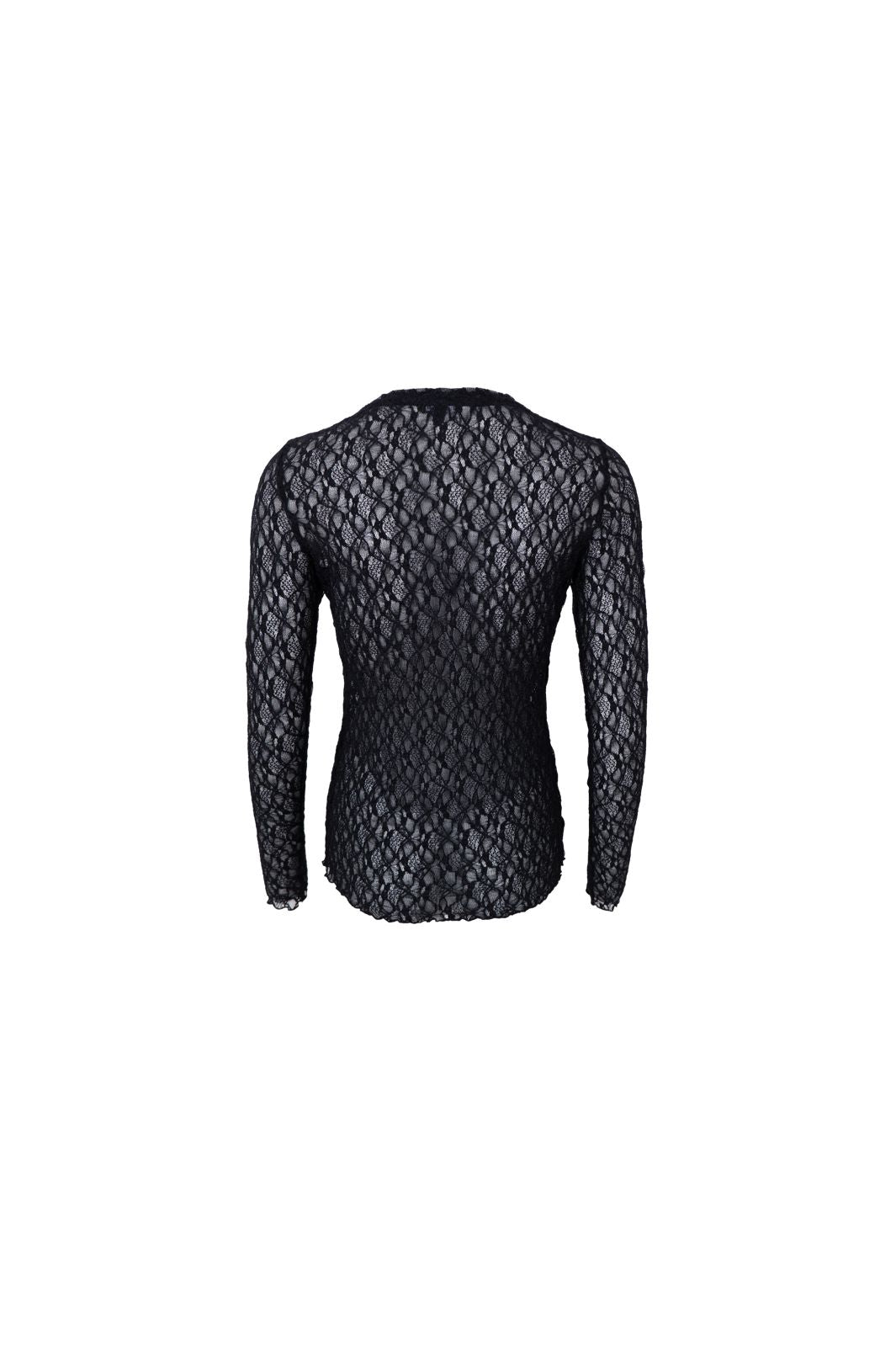 Black Colour - Bccecily Lace Blouse 41288 - Shirts - Black