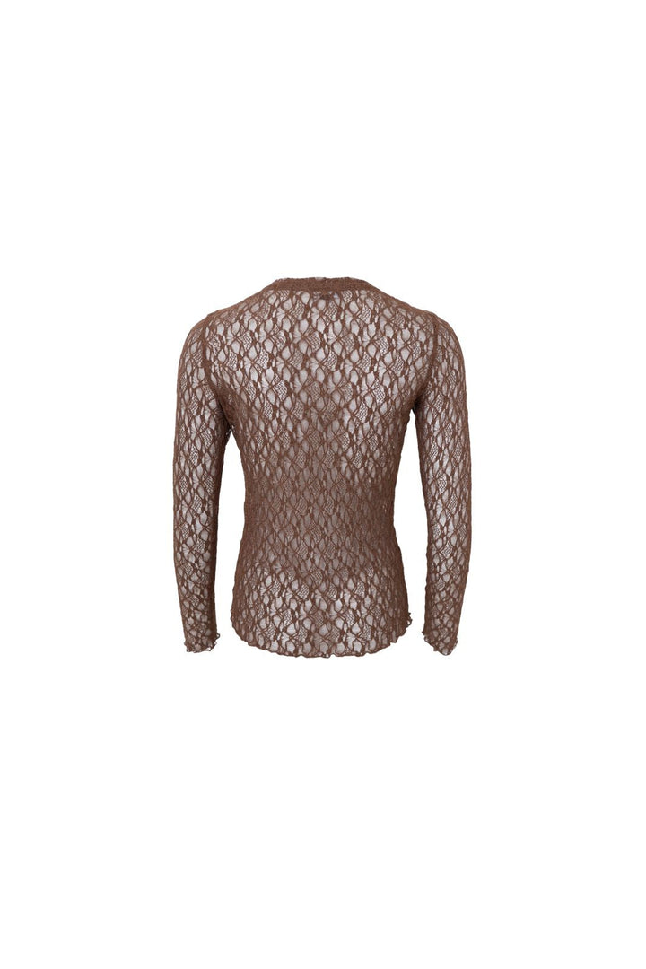 Black Colour - Bccecily Lace Blouse 41288 - Shirts - Black