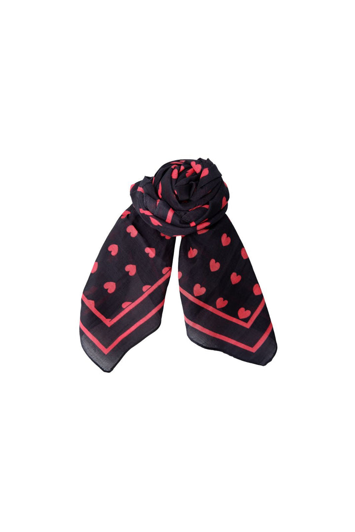 Black Colour - Bcclaudia Love Mini Scarves 3618 - Black