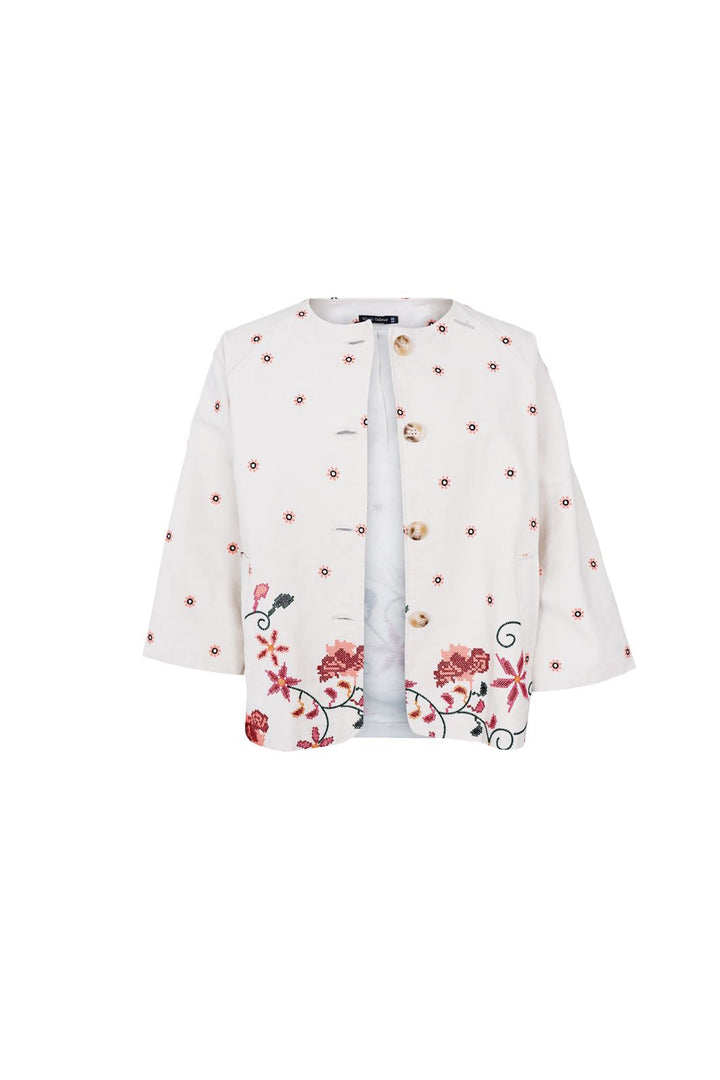 Black Colour - Bccross Jacket 41139 - Off White