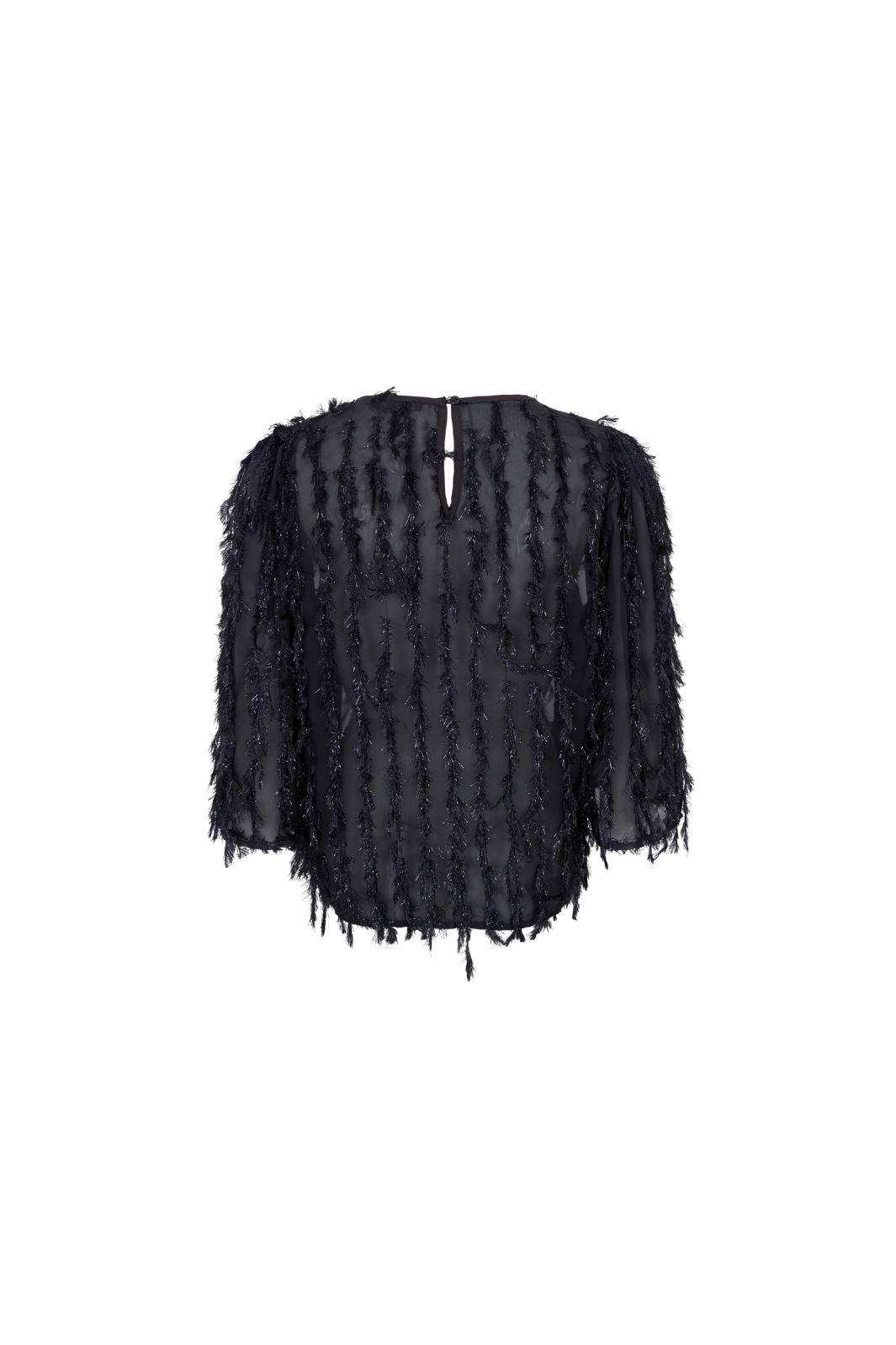 Black Colour - Bcdebra Blouse 41341 - Black