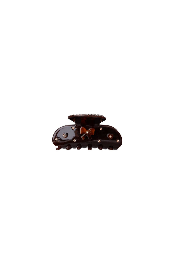 Black Colour - Bcdona Hair Claw 6060 - Coffee