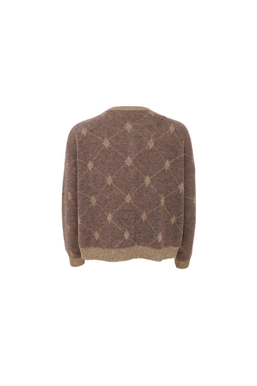 Black Colour - Bcelva Knit Cardigan 1228 - Taupe