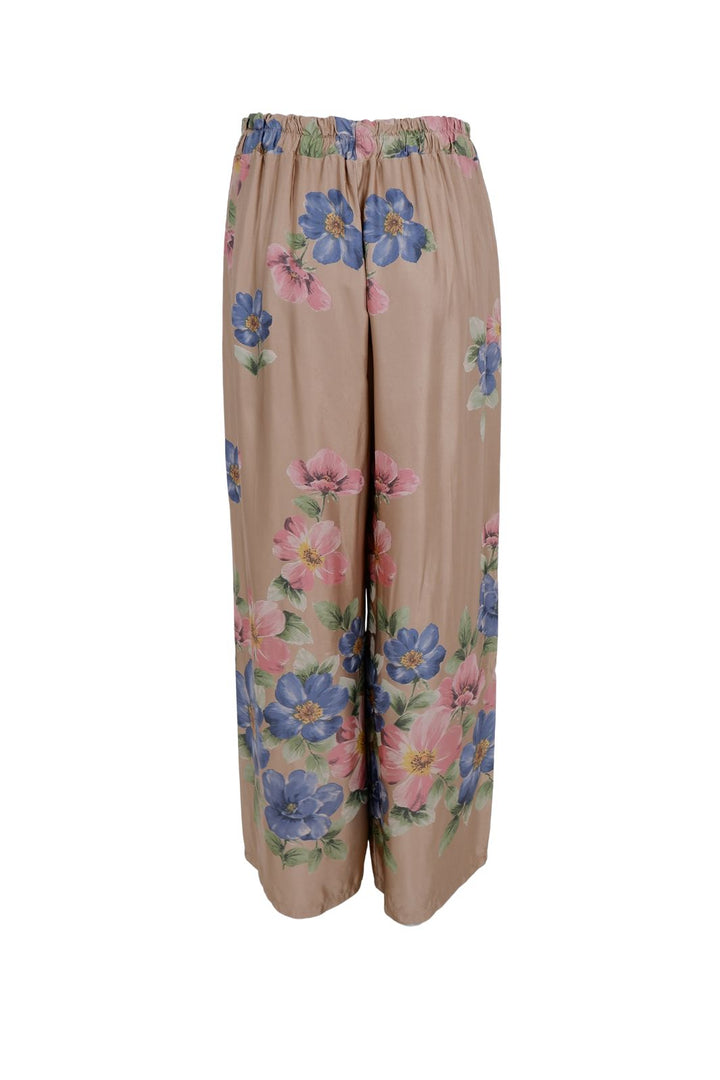 Przedsprzedaż - Black Colour - Bcemme Flower Pants 40950 - Frappe