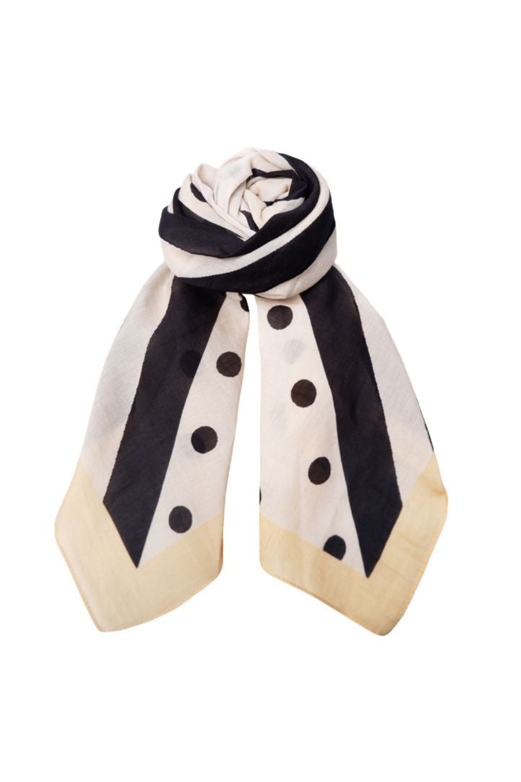 Black Colour - Bcestelle Mini Scarf 3658 - Creme