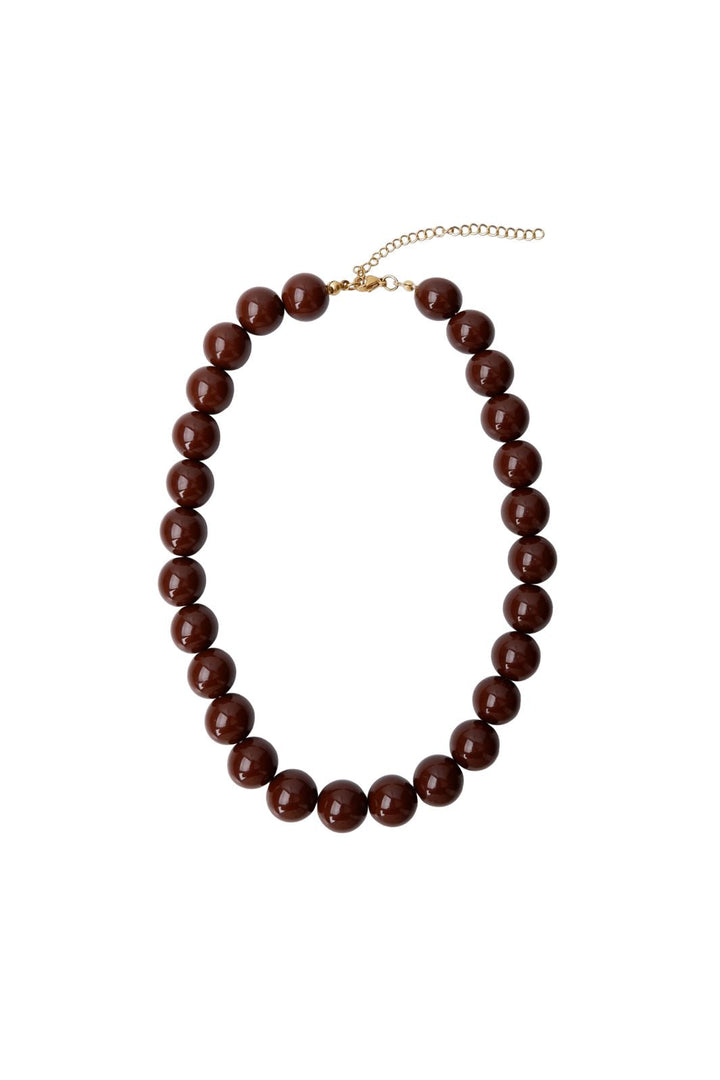 Black Colour - Bcholly Double Necklace 4562 - Coffee