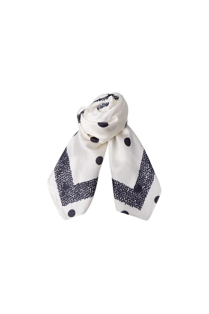 Black Colour - Bcjaylin Mini Scarf 3677 - White