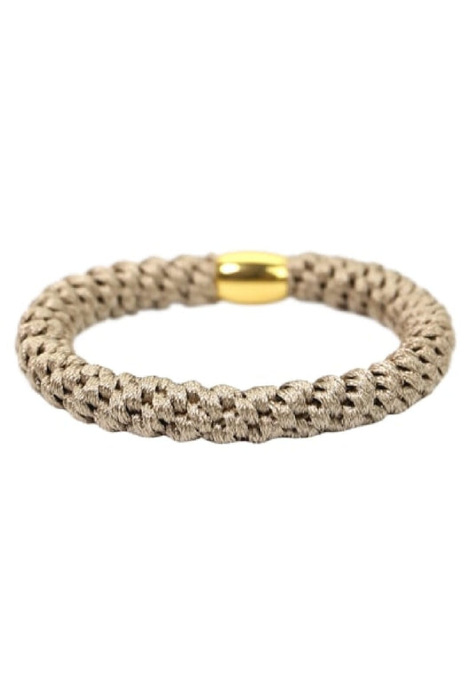 Black Colour - BcKally Elastic - Sand Gold Hårelastikker 