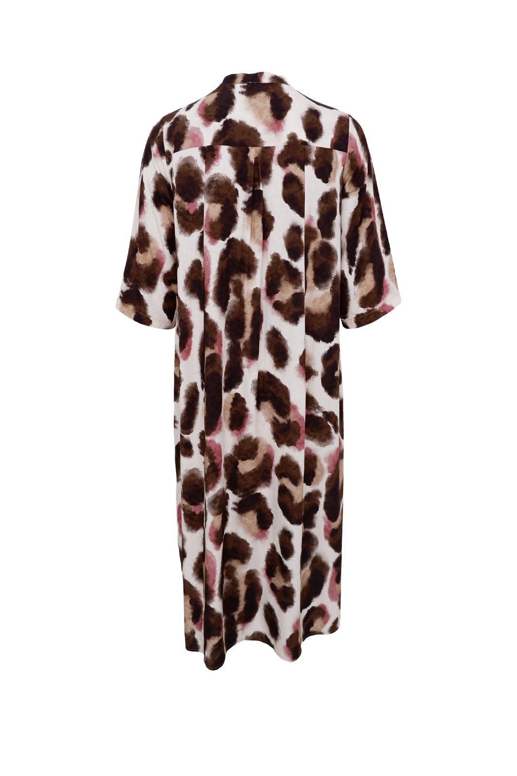 Black Colour - Bckenna Shirt Dress 40927 - Brown Rose