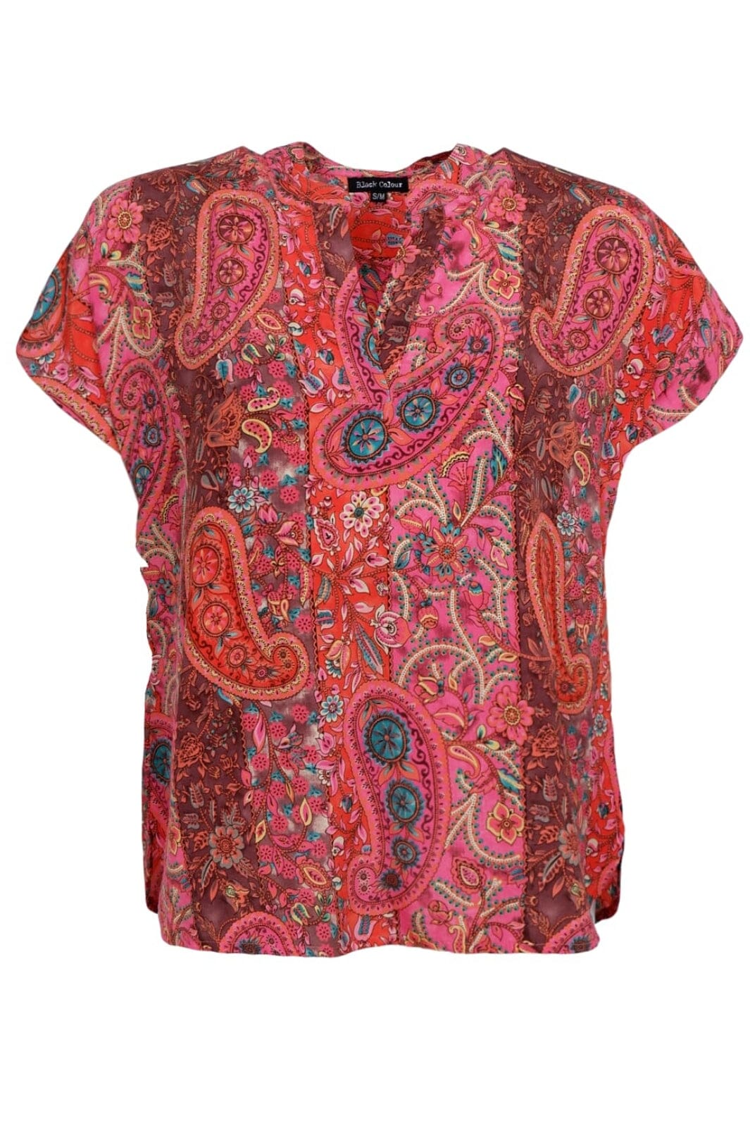 Black Colour - Bcluna Andrea S/S Top 39211 - Scarlett Berry