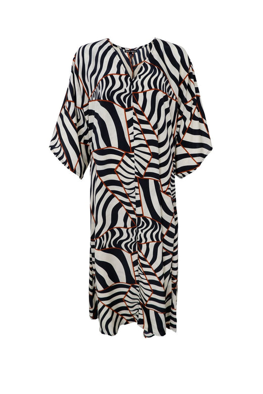 Black Colour - Bcluna Kaftan Dress 39244 - Mosaic Black