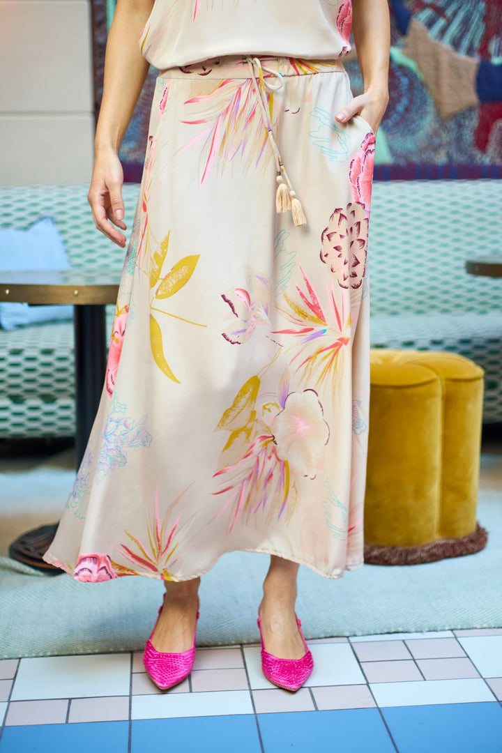 Black Colour - Bcluna Regular Skirt 39230 - Poppy Rose