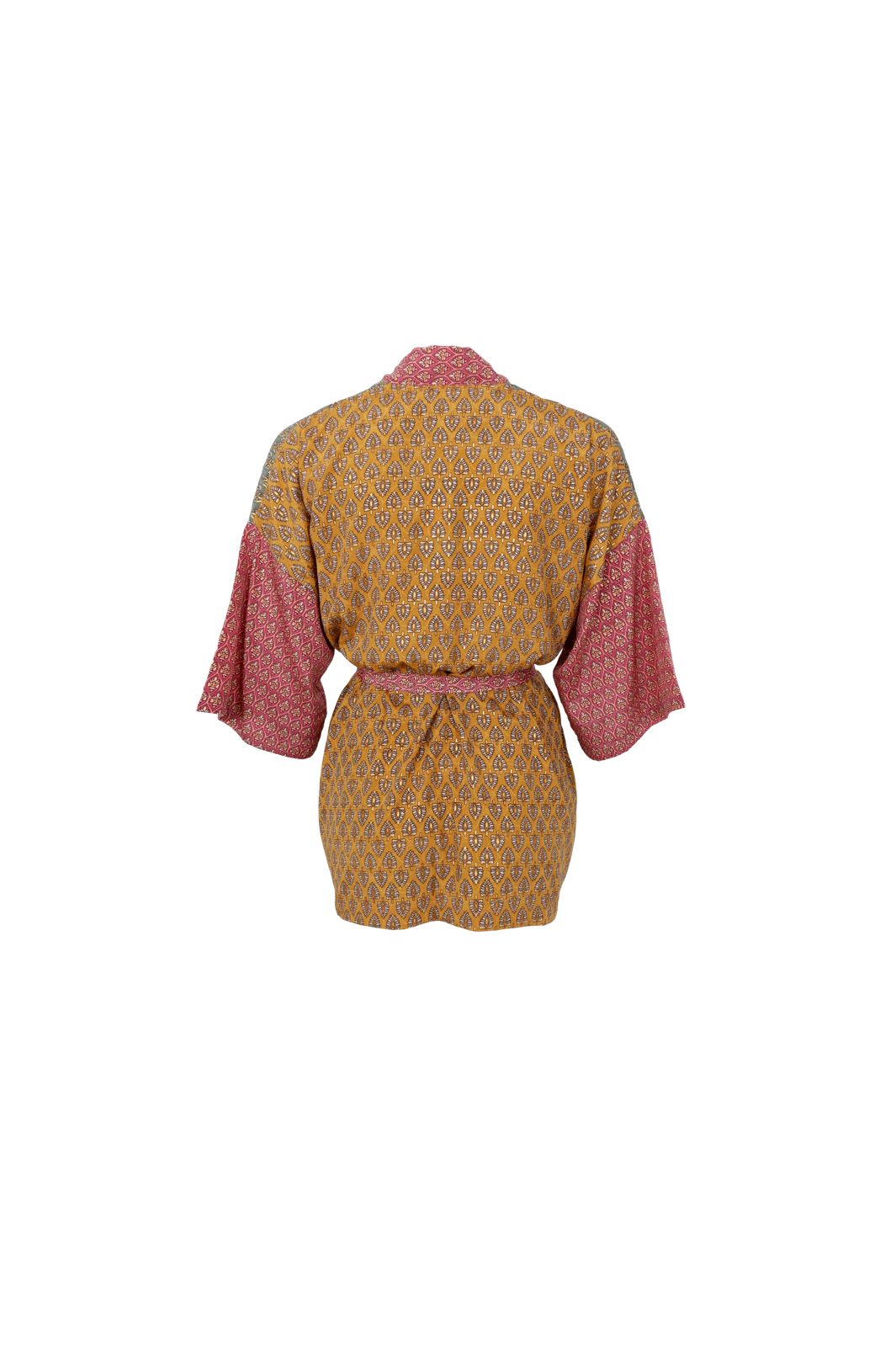 Black Colour - Bcluna Short Kimono 39149 - Vivid Passion