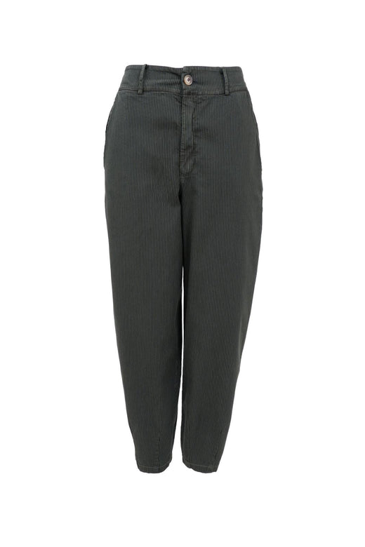 Black Colour - Bcmille Barrel Pant 41134 - Army