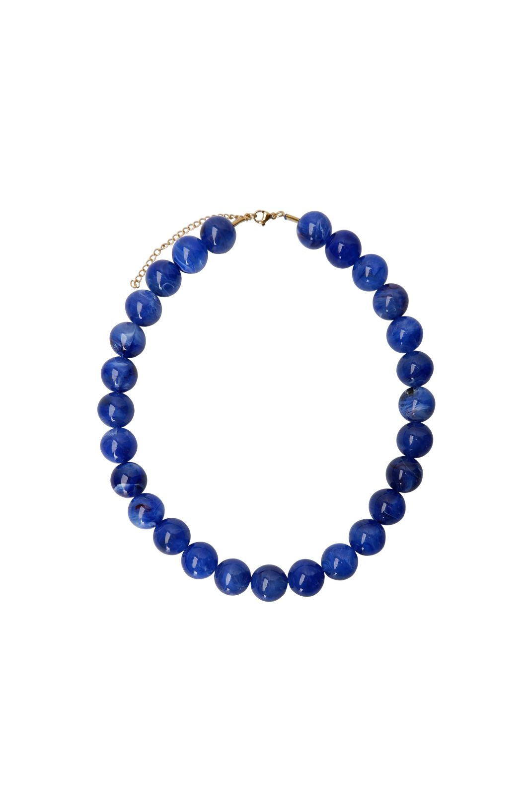 Black Colour - Bcmilova Necklace 4517 - Lapis Blue