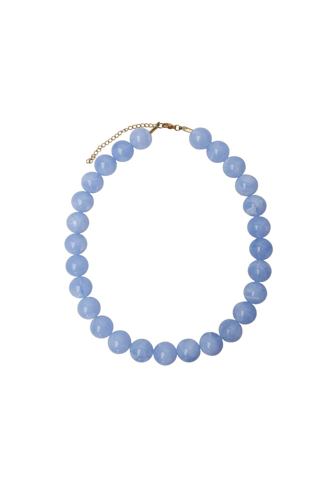 Black Colour - Bcmilova Necklace 4517 - Lt. Blue