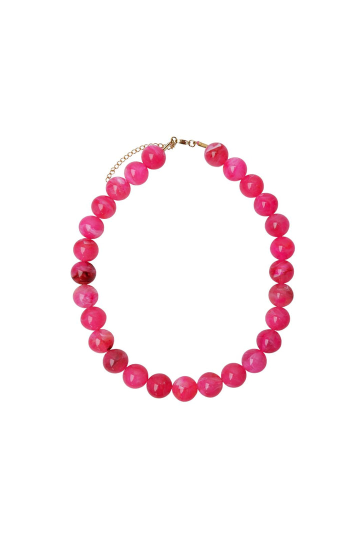 Black Colour - Bcmilova Necklace 4517 - Pink