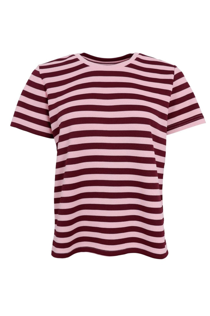 Black Colour - Bcmissy Ss Tee 40926 - Shirts - Wine