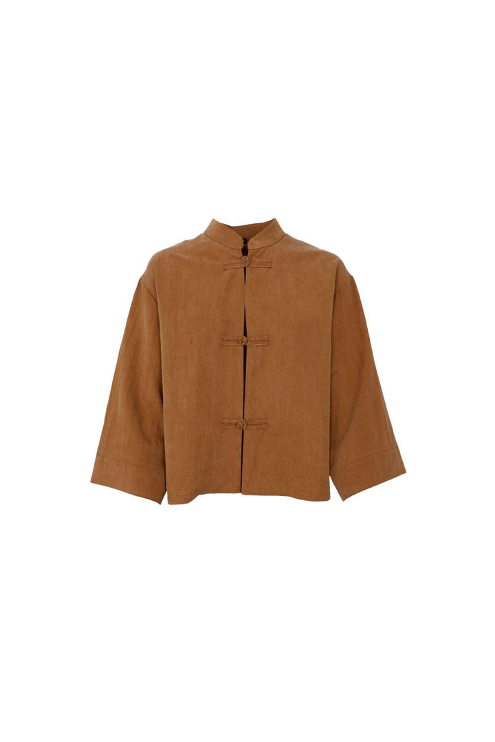 Black Colour - Bcmoon Shirt Blouse 41249 - Camel