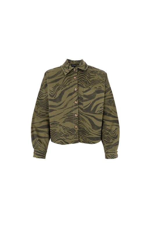 Black Colour - Bcofelia Shirt Jacket 41346 - Army