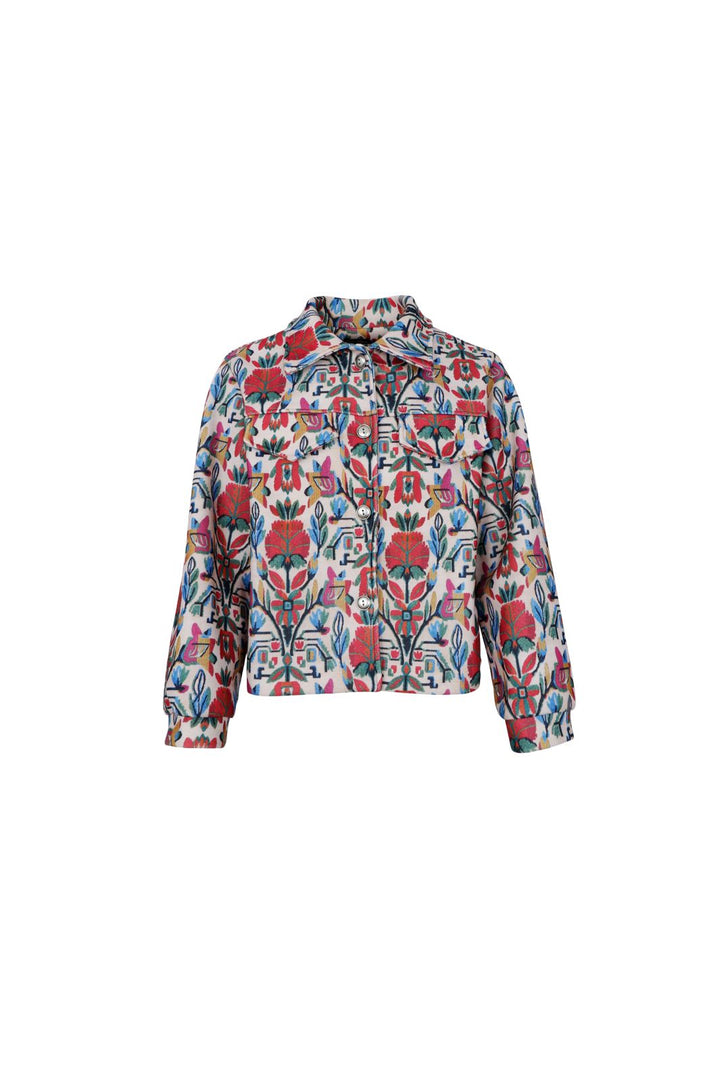 Black Colour - Bcpanama Jacket 41084 - Botanic Red