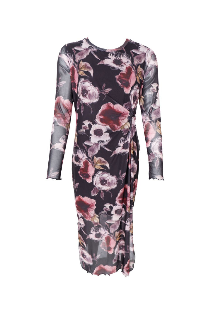 Black Colour - Bcrosey Mesh Dress 41256 - Black Rose