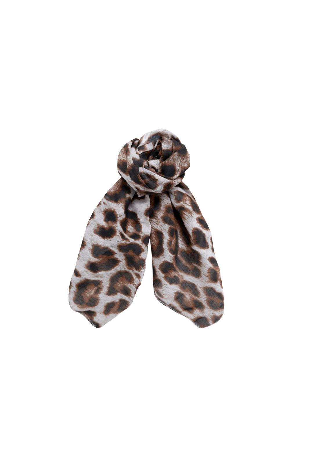 Black Colour - Bcsheila Leo Mini Scarf 3700 - Natural Leo