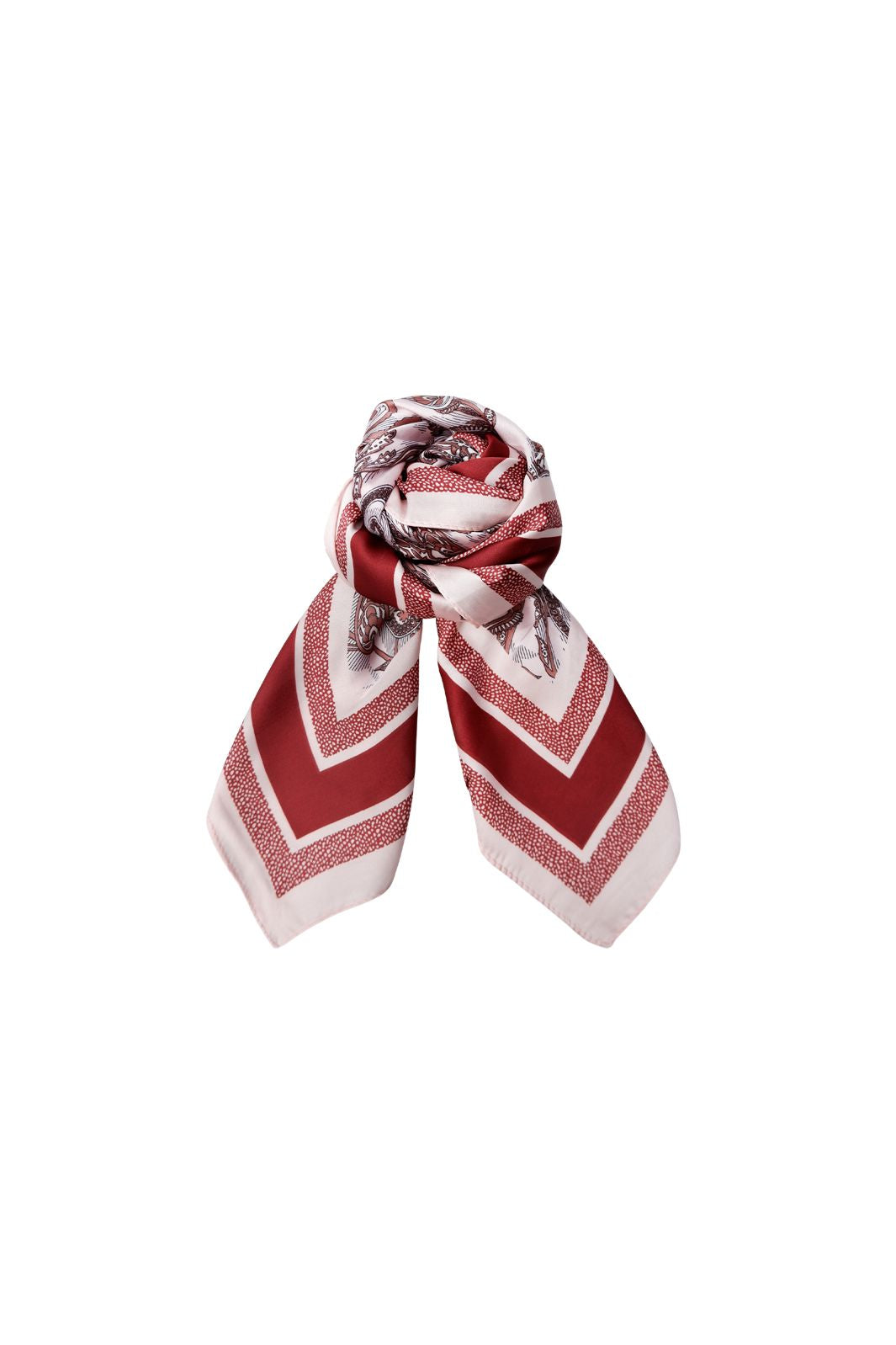 Black Colour - Bcsuri Mini Scarf 3662 - Wine