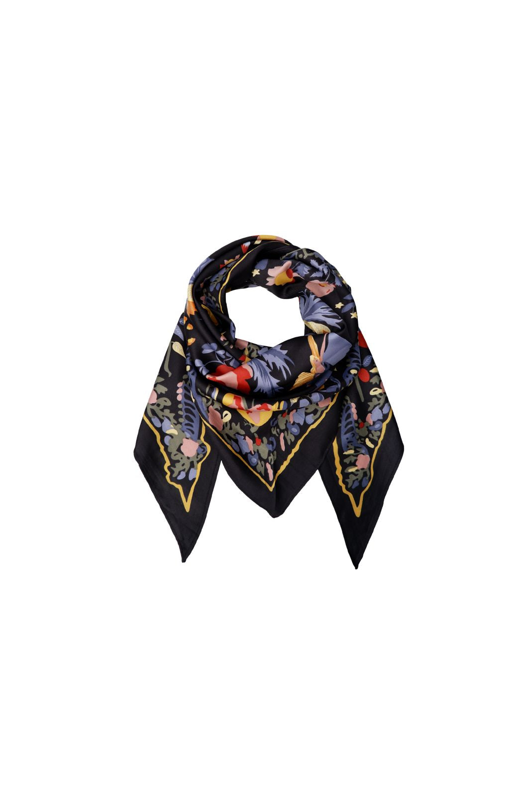 Black Colour - Bcvinja Triangle Scarf 208433 - Black