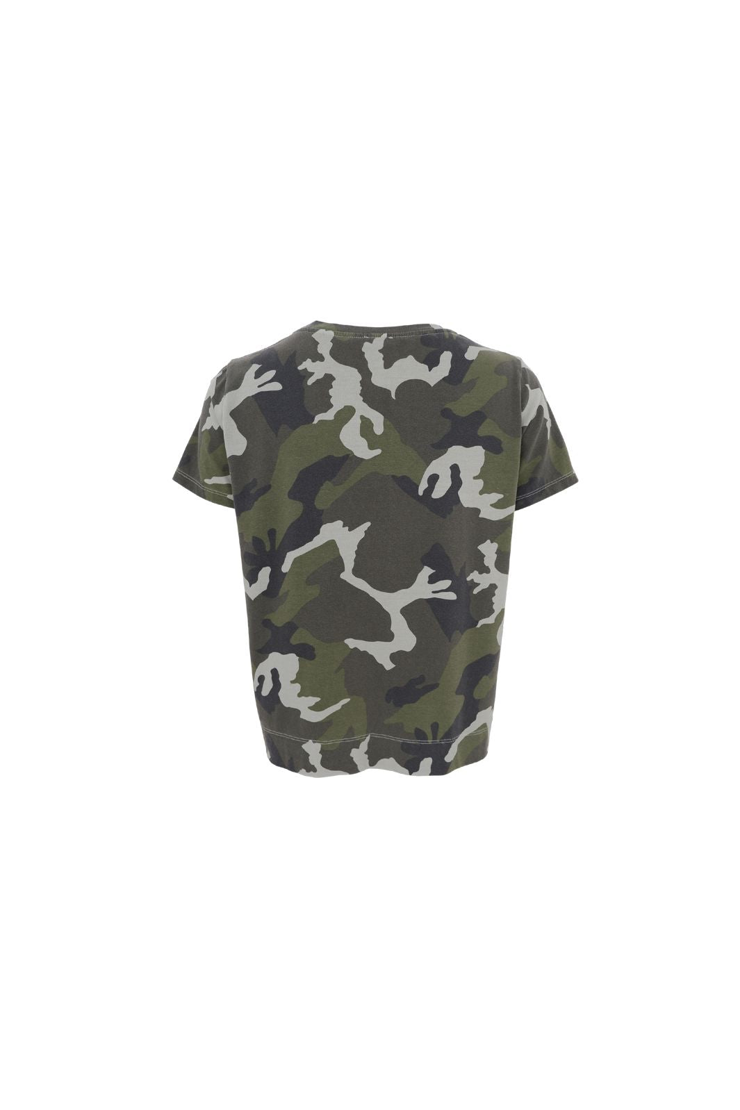 Black Colour - Bczelda S/S T-Shirt 40885 - Shirts - Brown Camouflage
