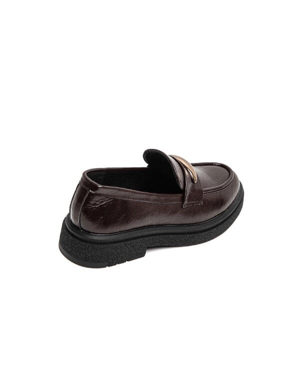 Bloom - Calla Loafer - Dark Maroon Loafers 