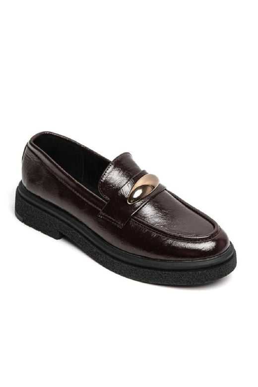 Bloom - Calla Loafer - Dark Maroon Loafers 
